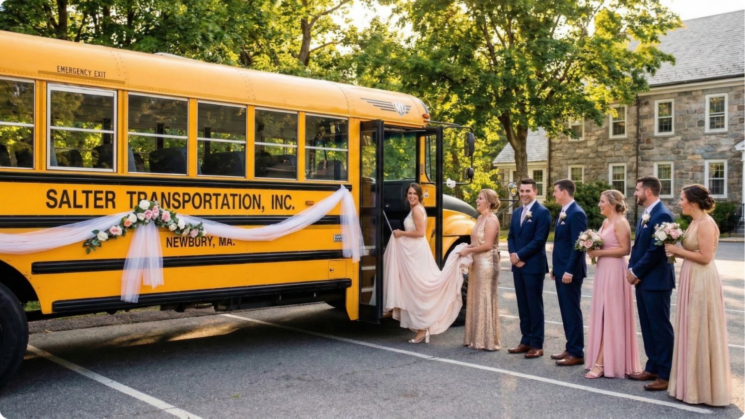 Wedding Shuttle Transportation
