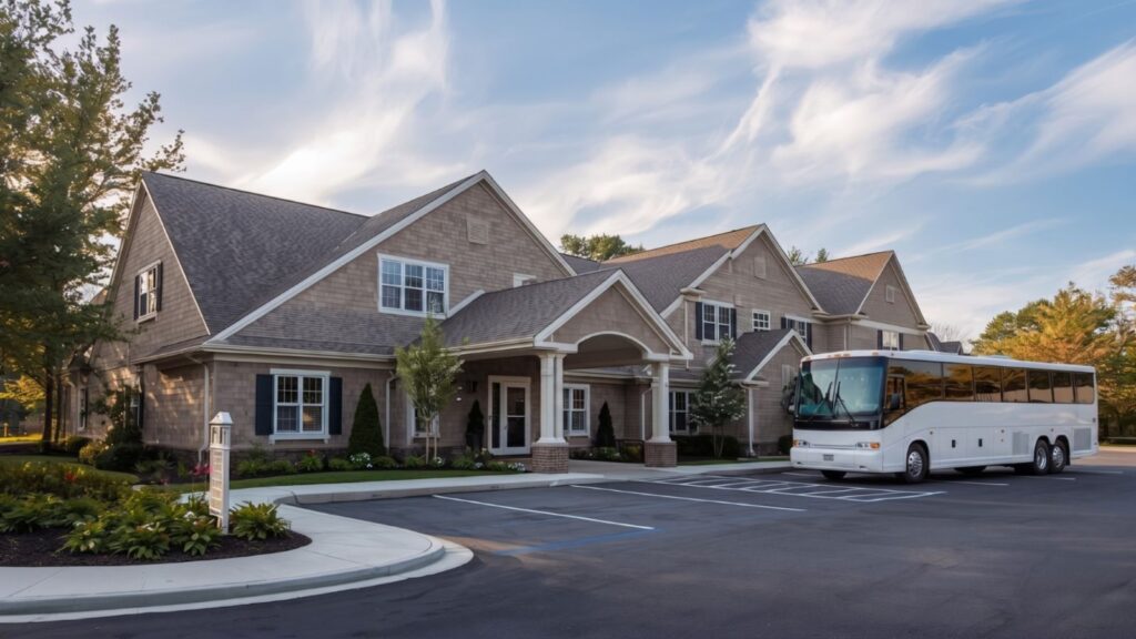 Adult Living Center Charter Bus Service in Massachusetts